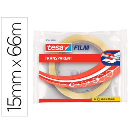 Tesa Cinta Adhesiva Practic Transparente 66 mt x 15 mm para Embalar Precio: 30.50000052. SKU: B126NVF2TS