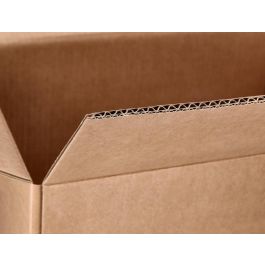 Caja Para Embalar Q-Connect Americana Ultrarresistente Conasas Carton Canal Doble 7 mm Color Kraft 600x400x290 mm 15 unidades