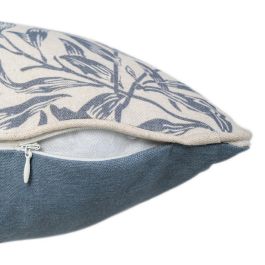 Cojín Hojas Decoración 45 X 30 cm