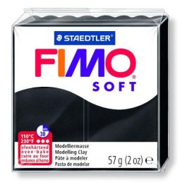 Staedtler Pasta de Modelar FIMO Soft 57g Negro - Blanda y Suave, Fácil de Mezclar, Colores Brillantes, Lista para Usar Precio: 2.6899994. SKU: B1EAXC7NVV