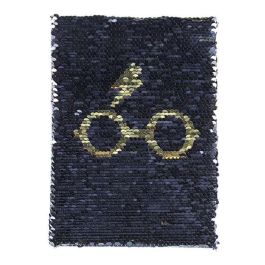 Cerdá Cuaderno Premium Lentejuelas Harry Potter Dorado
