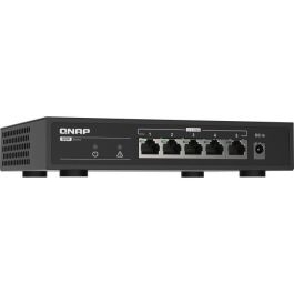 QNAP QSW-1105-5T Switch No Administrado 5 Puertos Gigabit Ethernet Negro
