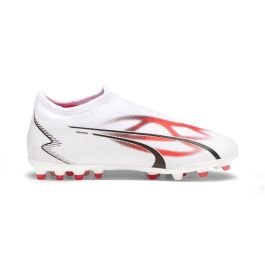 Botas de Fútbol para Niños Puma Ultra Match Ll Mg Blanco
