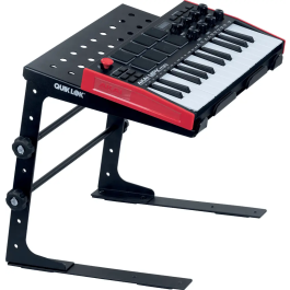 Quiklok Soporte Modular Multi Funcional para Teclado, Mesa de Mezclas y Ordenador, Altura Ajustable, Acero, 3.20 kg