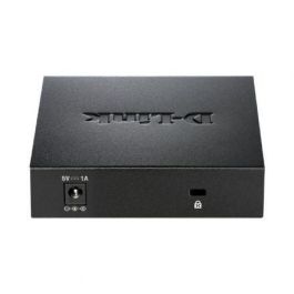 D-Link DGS-105 - 5-Port 10/100/1000 Gigabit Metal Housing Desktop Switch, Auto MDI/MDIX, Full/half-duplex, Jumbo Frames, 10 Gbps, QoS, Black D-Link DGS-105 - 5-Port 10/100/1000 Gigabit Metal Housing Desktop Switch, Auto MDI/MDIX, Full/half-duplex, Jumbo Frames, 10 Gbps, QoS, Black