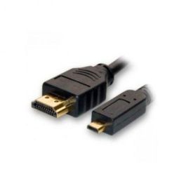 Cable HDMI 3GO CMHDMI/ HDMI Macho - Micro HDMI Macho/ 1.8m/ Negro
