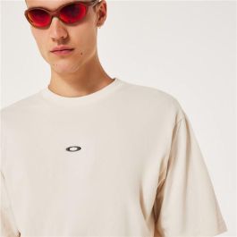 Camiseta de Manga Corta Hombre Oakley Metal Rise Tee Beige 10-12 Años