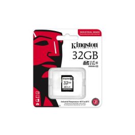 Kingston Tarjeta SD Industrial 32GB pSLC UHS-I U3 A1 hasta 100MB/s -40°C a 85°C para Automatización/POS
