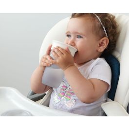 KioKids Vaso Aprendizaje Antiderrames Step 3 Bebé +12m, Silicona, 300ml, Sin Tetina ni Boquilla, Apto Lavavajillas Esterilizador, Gris KioKids Vaso Aprendizaje Antiderrames Step 3 Bebé +12m, Silicona, 300ml, Sin Tetina ni Boquilla, Apto Lavavajillas Esterilizador, Gris