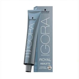 Schwarzkopf IGORA ROYAL HIGHLIFTS #12-2 Tinte de Pelo Superaclarante Fibrebond Aclara 4-5 Tonos Rubios Plata 60 ml