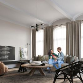 SOL-SL.0306 Aplique de Pared Duomo Moderno Elegante Industrial. Diseño con Bombillas Vistas para Salón, Dormitorio o Comedor