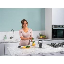 Ninja QB3001EUS Batidora de Vaso Individual para Smoothies 700W con 2 Vasos y Tapas de Viaje