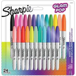Rotulador Permanente Sharpie Fine Glam Pop Blister De 24 Precio: 25.4999998. SKU: B198SPXYYW