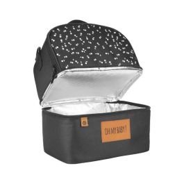 Badabulle Bolsa de almuerzo aislada para bebé Pick & Go con 5L, isotérmica 3h caliente/5h frío, multibolsillos y correa ajustable