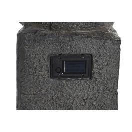 DKD Home Decor Figura de Jardín Solar LED Cobrizo de Magnesia 46x27x24 cm para Terraza y Exterior