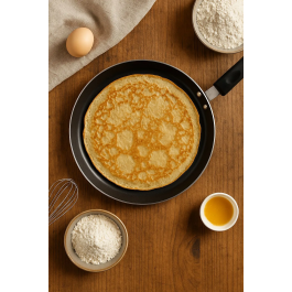 Cosy & Trendy COS5401110270324 Sartén para Crepes de Aluminio Ø24 cm Apta para Inducción