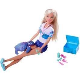 SIMBA SMO105733703 Steffi Love Muñeca de Moda con Tortuga