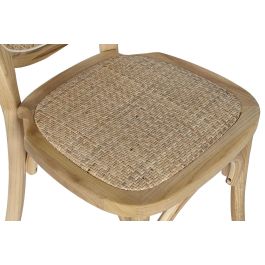 Silla Vintage DKD Home Decor Marron Claro 42 x 94 x 45 cm (2 Unidades) Silla Vintage DKD Home Decor Marron Claro 42 x 94 x 45 cm (2 Unidades)