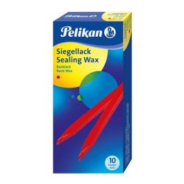 Pelikan Lacre rojo en barras para sellar - Caja de 10 unidades Precio: 26.8899994. SKU: B1J3JD6Q7Z