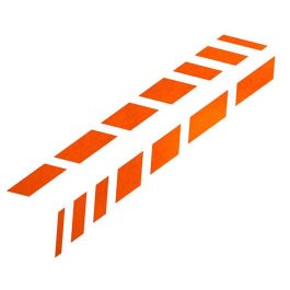 Foliatec FO33943 Pegatina para Coche Diseño Sombras Naranja 9x77cm - PVC de Alto Rendimiento - Juego 2 Piezas Resistente UV y Lavado Foliatec FO33943 Pegatina para Coche Diseño Sombras Naranja 9x77cm - PVC de Alto Rendimiento - Juego 2 Piezas Resistente UV y Lavado