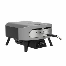 COZZE COZ5708614904305 Horno de Pizza a Gas 13" con Termómetro y Puerta, 6 KW, hasta 450°C