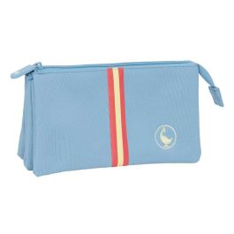 Bolso Escolar Portatodo Safta Triple El Ganso Basics 120x220x30 mm