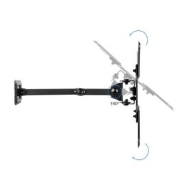 TOOQ SOPORTE PARED PANTALLAS 13-43" GIRA/INCLI NEGRO