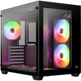 Caja de PC - AEROCOOL - Dryft G v2 (Negro) - Cubo - Formato ATX - Sin fuente de alimentación