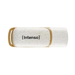 Intenso Green Line USB 3.2 Gen 1 128 GB con Tapa - Beige/Marrón