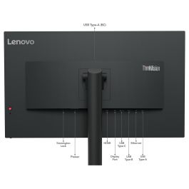 Lenovo ThinkVision T32p-30 Monitor 31.5" 4K UHD IPS 6ms 16:9 Negro con USB-C (90W), HDMI 2.0, DP 1.4