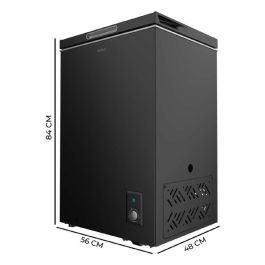Congelador Cecotec Bolero CoolMarket Chest 99 Black