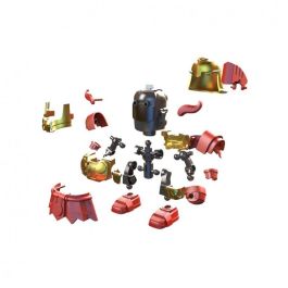 Bizak Heropod World Of Armours Figura Guerrero Electrónico Articulado con Luces LED y Sonidos, Coleccionable 12cm