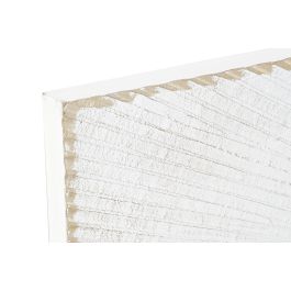 Cabecero de Cama DKD Home Decor 160 x 3,5 x 80 cm Dorado Blanco Madera MDF Cabecero de Cama DKD Home Decor 160 x 3,5 x 80 cm Dorado Blanco Madera MDF