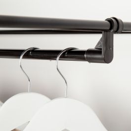 Armario ropero Max Home Negro 70 X 148 X 46 CM 4 Unidades