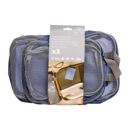 Set 3 Bolsas Viaje Gris Arte Regal 37X2CM (12 Unidades) Set 3 Bolsas Viaje Gris Arte Regal 37X2CM (12 Unidades)
