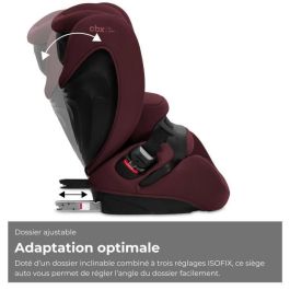 CBX by CYBEX CYB1704240713169 Silla de coche Gr. 1/2/3 Pallas B i-Size Rojo Rumba Oscuro