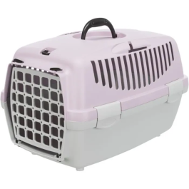 Trixie Caja de transporte Capri 2 - XS-S - 37 x 34 x 55 cm - Gris claro y morado - Para perros Precio: 34.50000037. SKU: B1HMP4S6CX