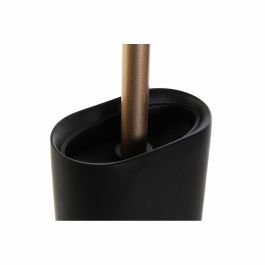 Escobillero Glam DKD Home Decor Negro Dorado 6 x 40 x 10 cm Escobillero Glam DKD Home Decor Negro Dorado 6 x 40 x 10 cm