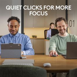 Logitech Mx Anywhere 3S Ratón Inalámbrico Óptico 8000 DPI con Clicks Silenciosos, Rueda MagSpeed y Multidispositivo Grafito
