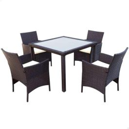 Conjunto de mesa (100x75 cm) + 4 sillas (60x61x84 cm) aktive Precio: 519.9612. SKU: B12V3YMLBZ
