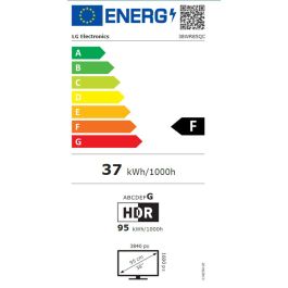 Monitor Profesional Ultrapanorámico Curvo LG UltraWide 38WR85QC-W 37.5"/ WQHD+/ Multimedia/ Blanco