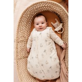 Candide Mini Edredón CAN3275051061219 Blanco Estampado Tigre 55 cm 0/3 Meses