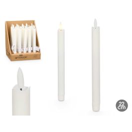 Giftdecor Cirio LED de Cera Liso Blanco 22 cm - Vela sin Llama con Pilas AAA (20 Unidades) Precio: 53.8899999. SKU: B186JAHGAC