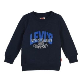 Sudadera Infantil Levi's TWO TONE PRINT Azul marino Precio: 31.95000039. SKU: S2012659
