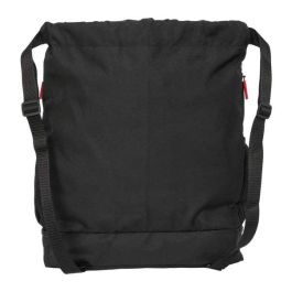 Bolsa Mochila con Cuerdas F.C. Barcelona Black Negro 35 x 40 x 1 cm