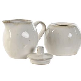 Azucarero Moderno DKD Home Decor Blanco 9 x 10 x 9 cm Set de 2 Azucarero Moderno DKD Home Decor Blanco 9 x 10 x 9 cm Set de 2