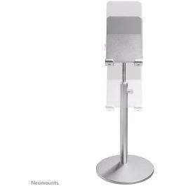 Neomounts Soporte para Teléfono DS10-200SL1, Altura Ajustable, Escritorio, Universal, Plata