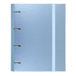 Carchivo Carpeta Anillas 4x35 mm Carpeblock Metal, A4, Cartón Plastificado Azul, 100 Hojas Recicladas 90 gr Precio: 10.50000006. SKU: S8403306