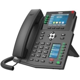 Fanvil X5U V2 Teléfono IP Escritorio 16 Líneas Negro con Pantalla 3.5" LCD, Gigabit Ethernet, Wi-Fi, Bluetooth, PoE Precio: 119.50000051. SKU: B149FLNJSC