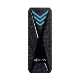 Aisens Caja Externa M.2 NVMe RGB Gaming USB 3.2 Gen2 para SSD M.2, Compatible con 2230/2242/2260/2280, Negra Aisens Caja Externa M.2 NVMe RGB Gaming USB 3.2 Gen2 para SSD M.2, Compatible con 2230/2242/2260/2280, Negra